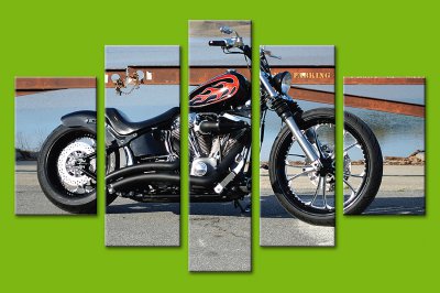Категория "Мотоциклы" модульная картина 14-0003-M03 размер XL